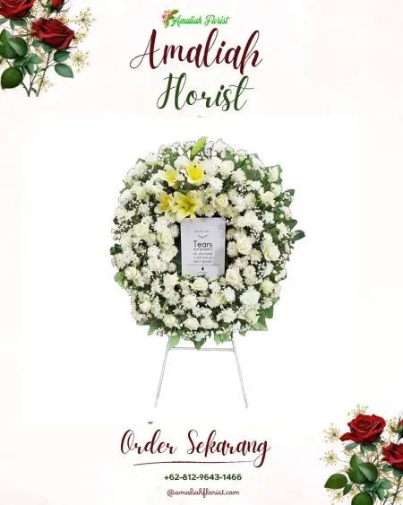 Krans Bunga Duka Pakahan